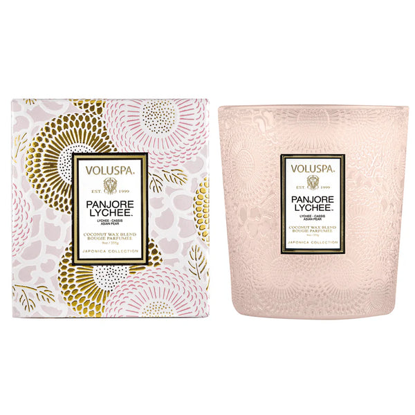 Panjore Lychee 9oz Classic Candle - Lulu Bella Boutique