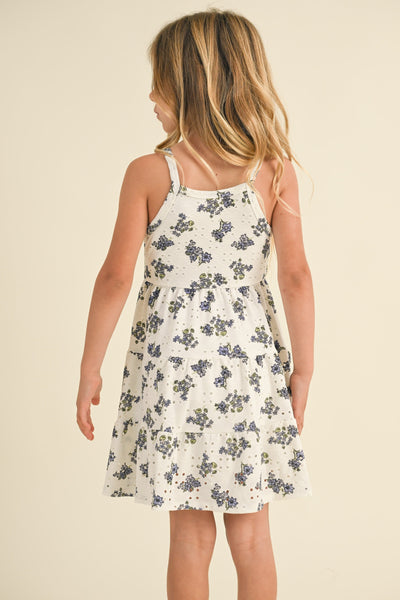 Strappy Eyelet Tiered Dress - Lulu Bella Boutique