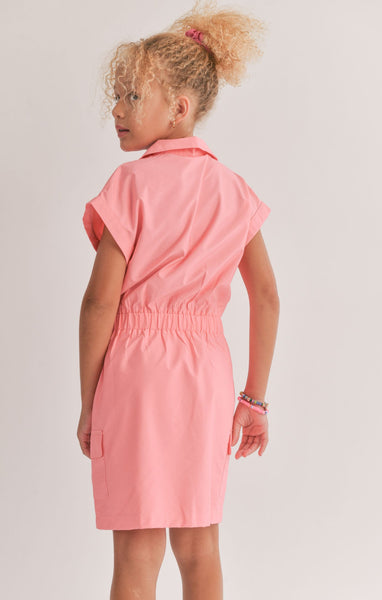 Tween  Airy Nylon Mini Dress