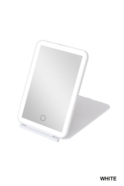 Rechargable Travel Makeup Mirror - Lulu Bella Boutique