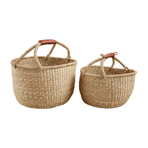 Wrapped Handle Baskets