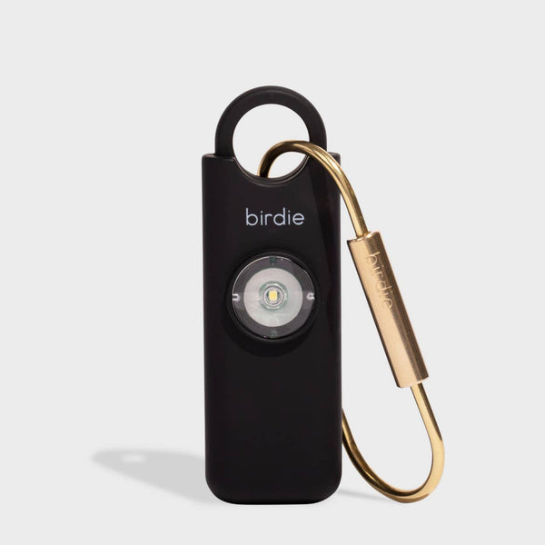 She's Birdie Personal Safety Alarm: Single / Charcoal - Lulu Bella Boutique