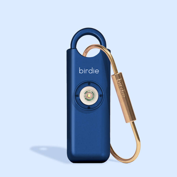 She's Birdie Personal Safety Alarm: Single / Metallic Indigo - Lulu Bella Boutique