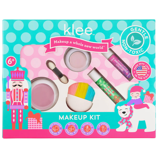 Santa's Chalet - Holiday 4PC Mineral Makeup Kit: Santa's Chalet - Lulu Bella Boutique