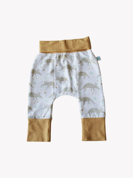 Grow with Me Harem Pants - Ari Aardvark: Ari Aardvark / 3-6m - Lulu Bella Boutique