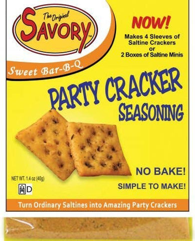 Savory Fine Foods LLC - Savory Party Cracker Seasoning - Sweet Bar-B-Q