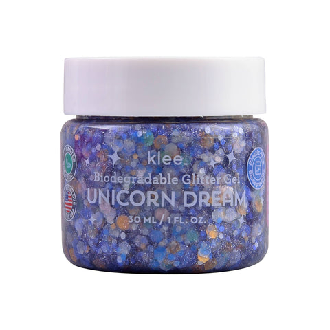 Unicorn Dream - Klee Biodegradable Glitter Gel,  1 oz: Unicorn Dream