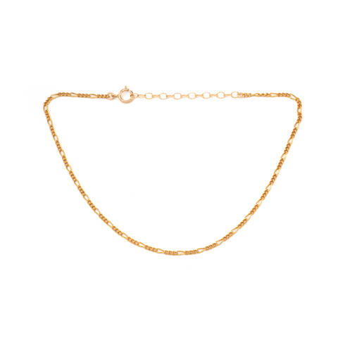 May Martin - Gold Filled Figaro Anklet