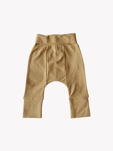 Grow with Me Harem Pants - Honeycomb: Honeycomb / 12-18m - Lulu Bella Boutique