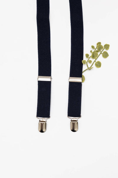 Navy Suspenders - Lulu Bella Boutique