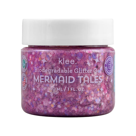 Unicorn Dream - Klee Biodegradable Glitter Gel,  1 oz: Mermaid Tales