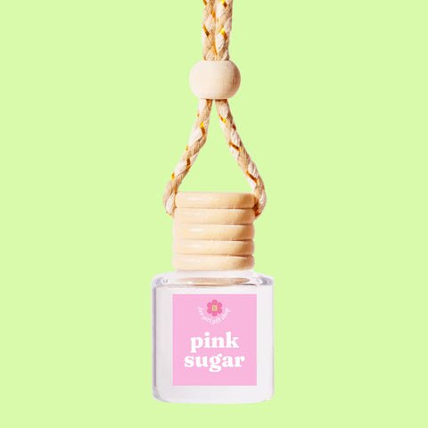 Pink Sugar Hanging Car Freshener Diffuser