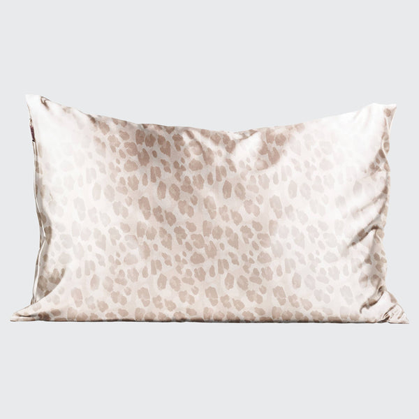 Satin Pillowcase - Leopard - Lulu Bella Boutique