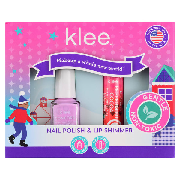Elves' Magic - Water-Based Nail Polish and Lip Shimmer Set: Angels' Halos - Lulu Bella Boutique