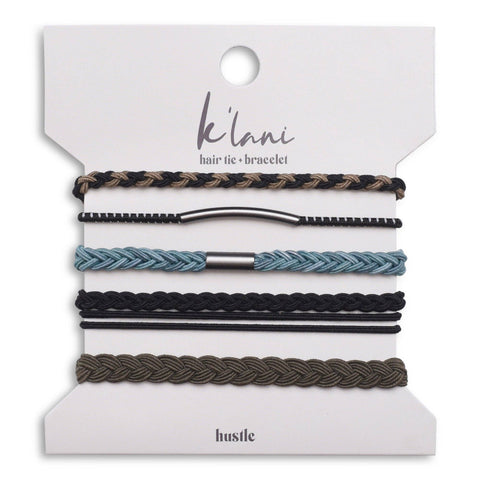 K'Lani hair tie bracelets - Hustle