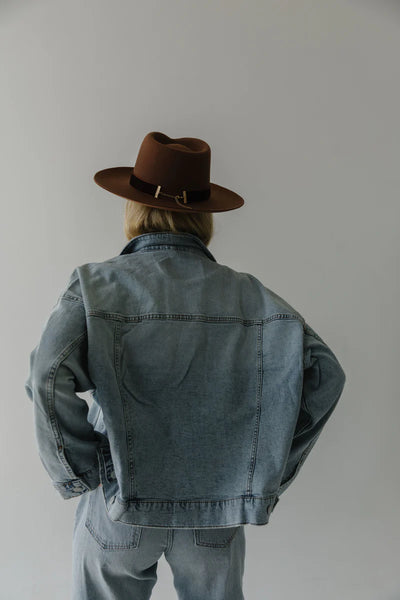 Gigi Pip Zephyr Rancher in Dark Oak - Lulu Bella Boutique