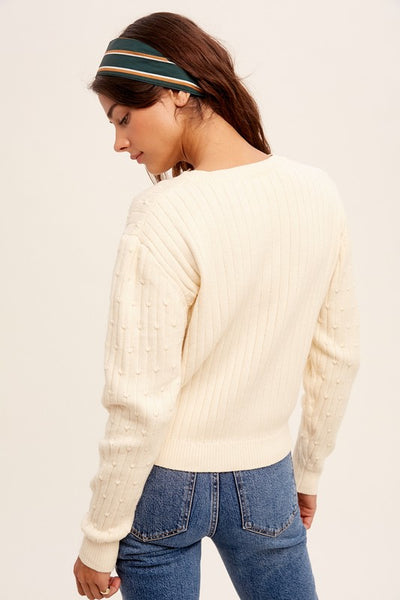 Classy Lady Sweater Top - Lulu Bella Boutique