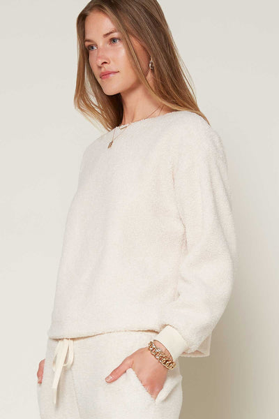 Cozy Sherpa Sweater - Lulu Bella Boutique
