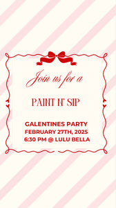 Sip & Paint Ticket