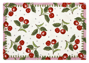 Sweet Cherry Hook Rug - Suzanne Nicoll - Lulu Bella Boutique