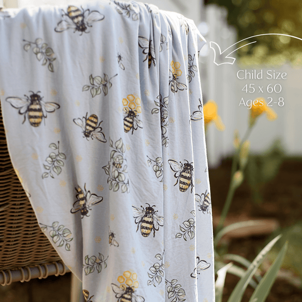 Honey Swaddle Blanket - Lulu Bella Boutique