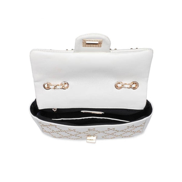 Avery Studded Crossbody: Chocolate - Lulu Bella Boutique