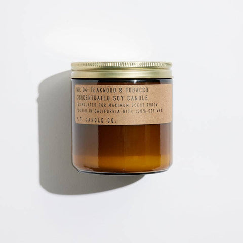 Teakwood & Tobacco - Large Concentrated Candle - Lulu Bella Boutique