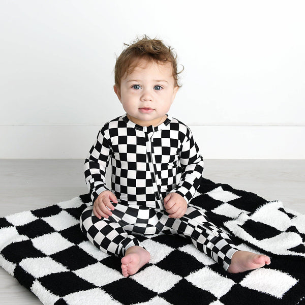 Bamboo Baby Pajama Sleepies Little Baby Zip Axel: 12-18m