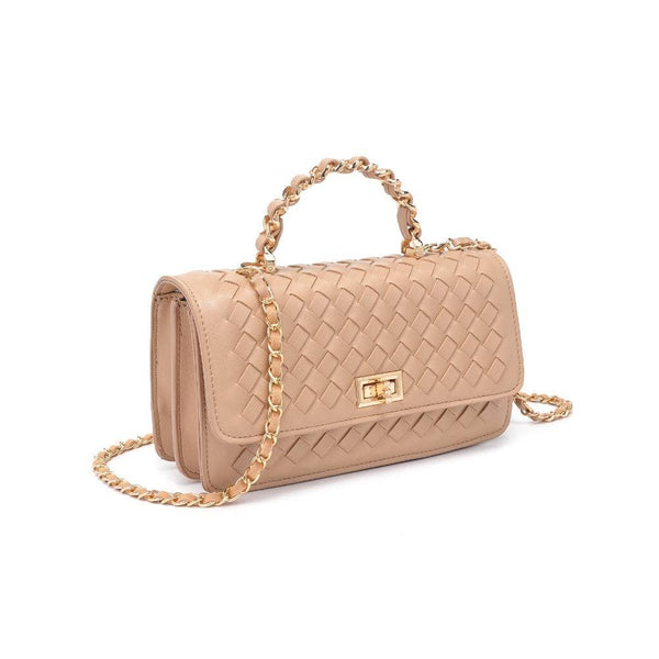 Lulu Woven Crossbody: Natural - Lulu Bella Boutique