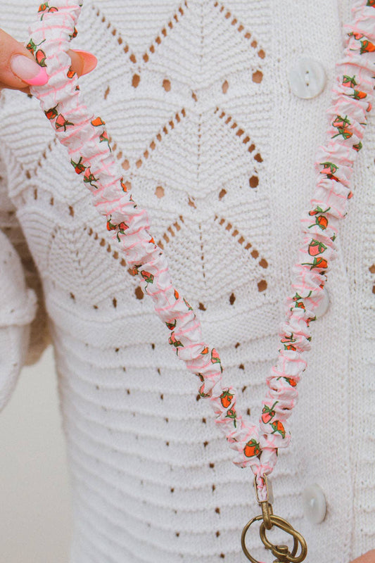 Strawberry Fields Lanyard - Lulu Bella Boutique