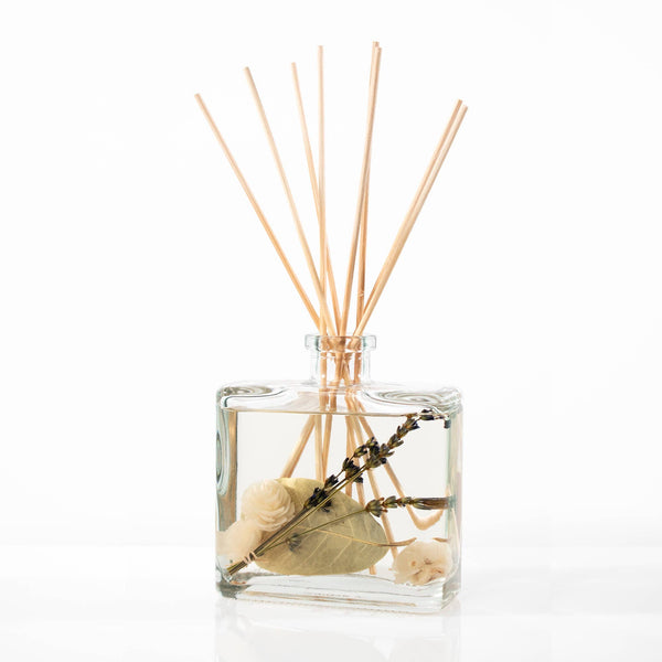 Amber Lavender Botanical Reed Diffuser - Lulu Bella Boutique