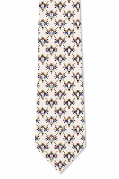 Longhorn - Southwest Longhorn Tie: 2.5" Slim/Skinny Tie