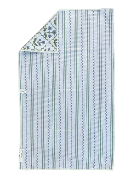 Lumi/Glacier: Reversible Sided-Hand Towel Washcloth Set - Lulu Bella Boutique
