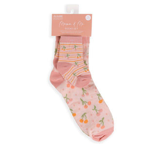 Mama & Me Socks Set Cherry Cute