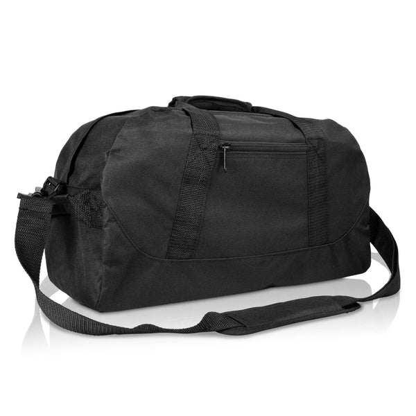 DALIX 18" Two Tone Duffle Bag: Pink - Lulu Bella Boutique