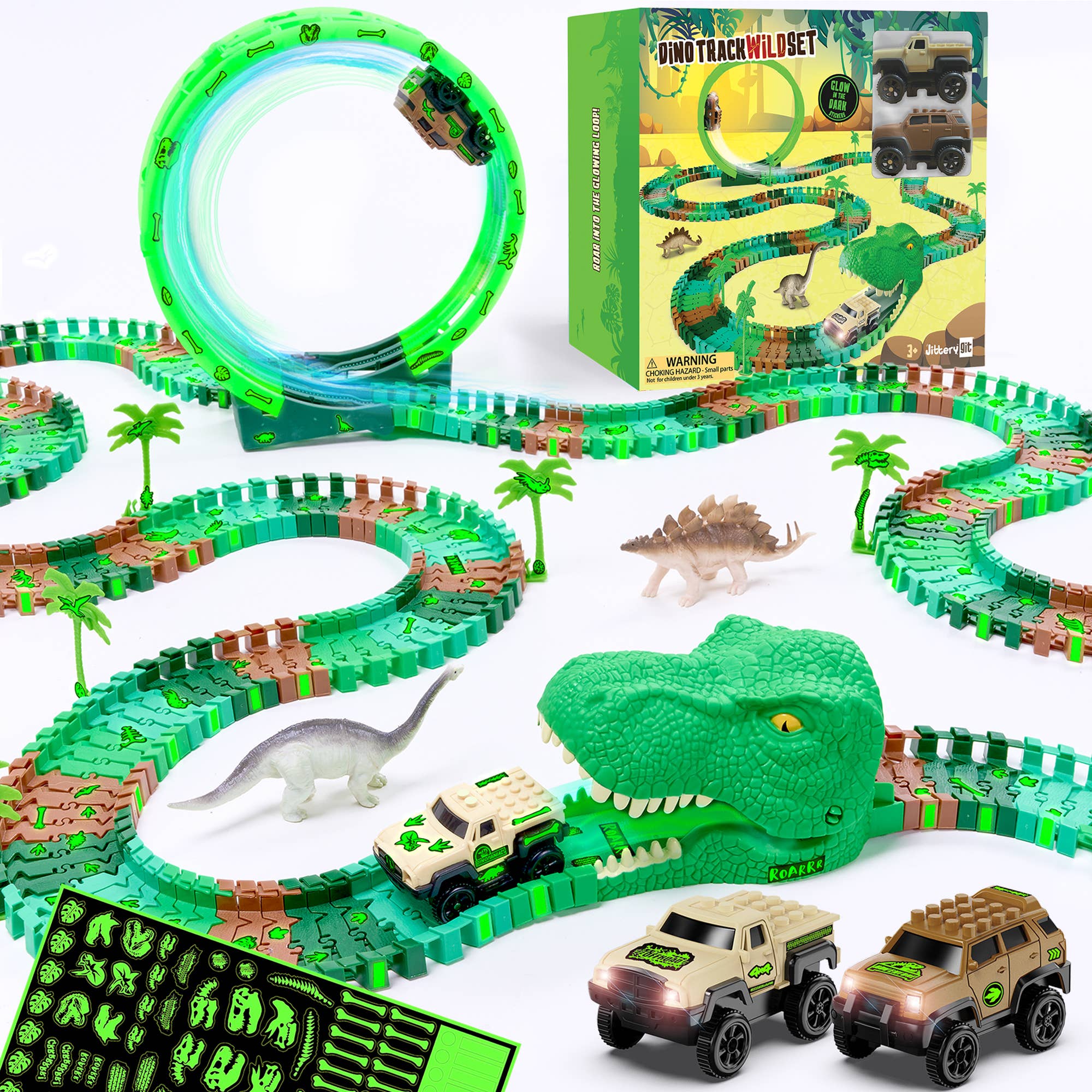 Ultimate Glows Dino Race Track - The Perfect Christmas Gift