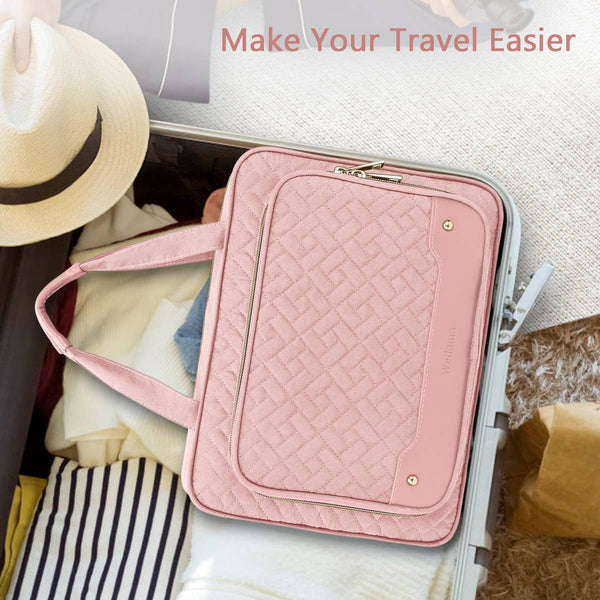 WOMEN HANGING TRAVEL TOILETRY BAG_CWAB2352: Pink / (OS) 1 - Lulu Bella Boutique