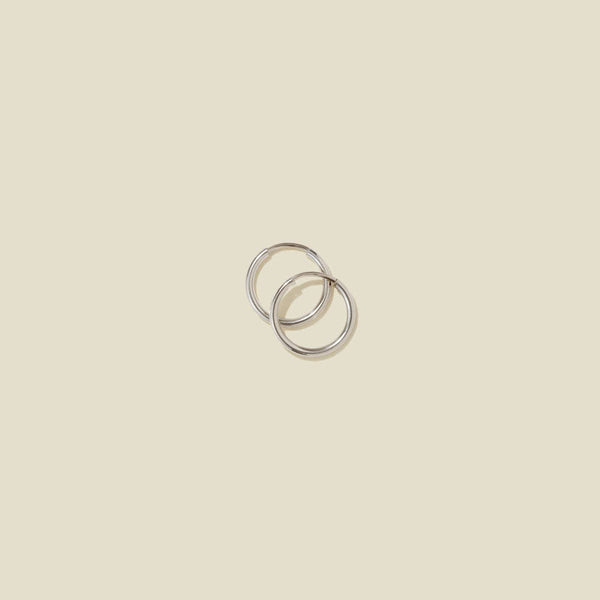 Live In Hoop Earrings: Gold Filled / 20mm