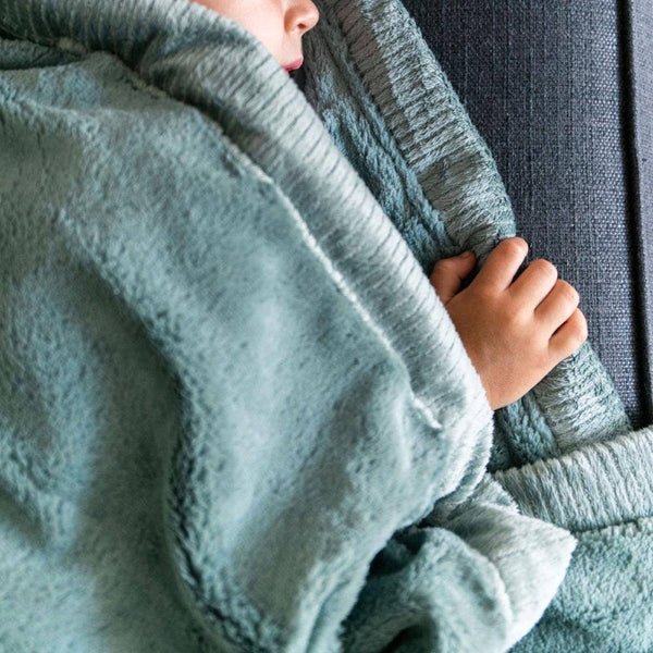 LUSH TODDLER BLANKETS: Chambray