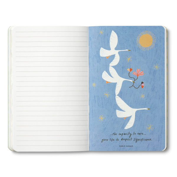 “It’s not what we have in our life, but who we have in our life that counts.” —J. M. Laurence Softcover Journal - Lulu Bella Boutique