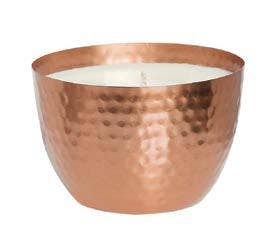 Holiday Spiced Toddy Candle  Copper ROUND Bowl 14oz