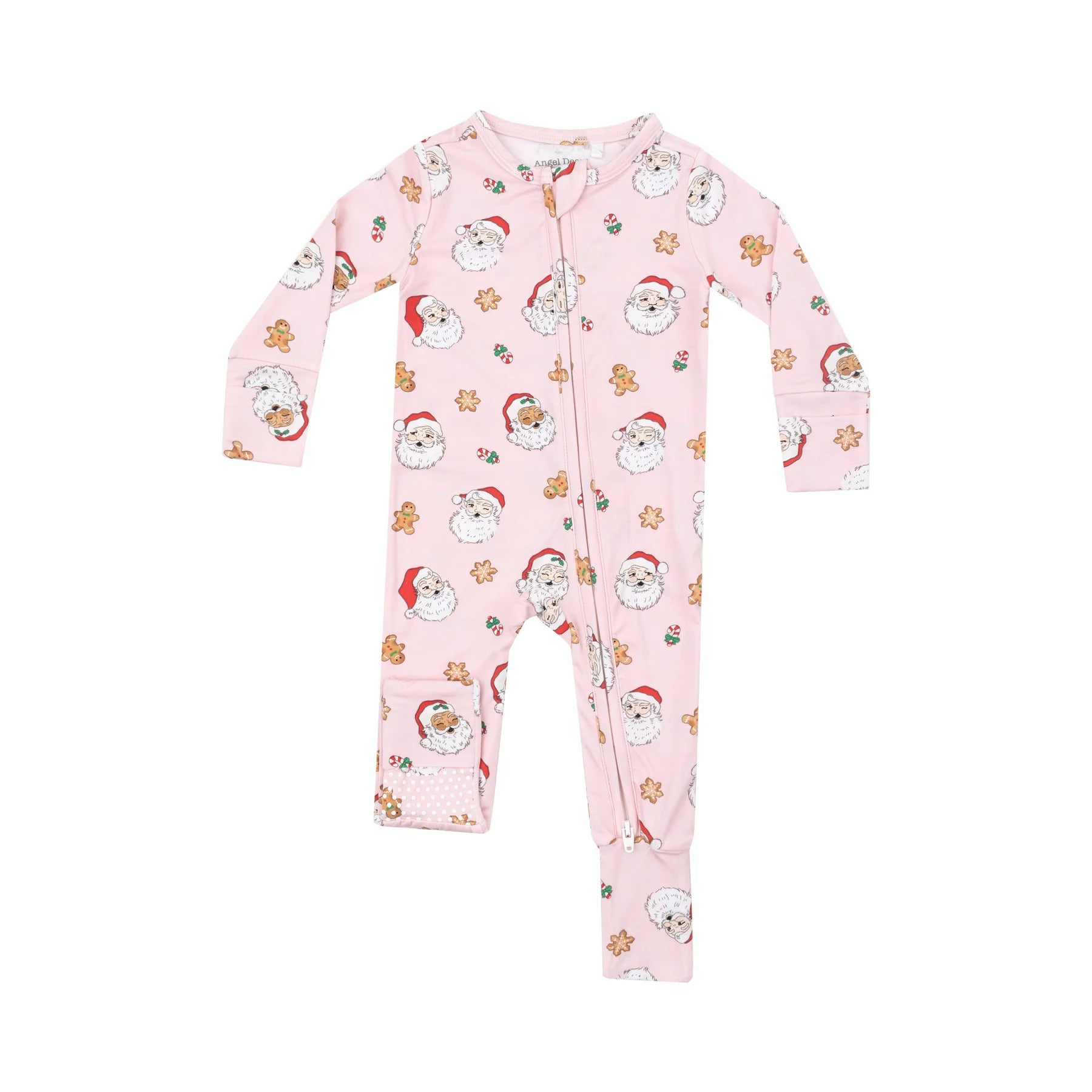 Sugar Plum Fairy Christmas Cookie - 2 Way Zipper Romper - Lulu Bella Boutique