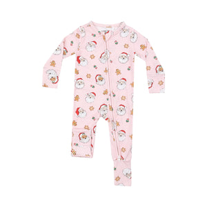 Sugar Plum Fairy Christmas Cookie - 2 Way Zipper Romper - Lulu Bella Boutique