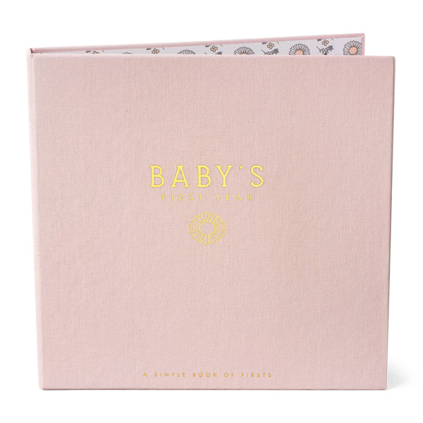 Wildflower Meadow Luxury Baby Memory Book - Lulu Bella Boutique