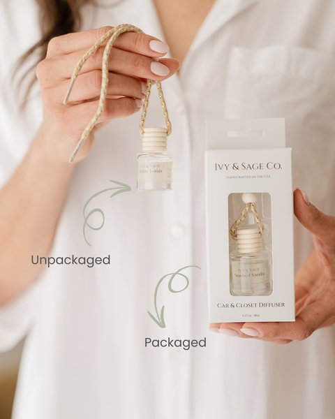 Cactus Flower Car Diffuser – Fresh & Floral: Packaged - Lulu Bella Boutique