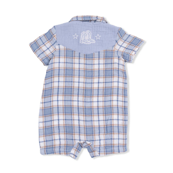 Western Pearl Snap Shortie - Lulu Bella Boutique