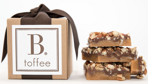 B. Toffee 4oz Toffee Kraft Box: Milk - Lulu Bella Boutique