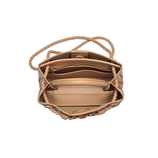 Blakely Woven Crossbody: Ivory - Lulu Bella Boutique