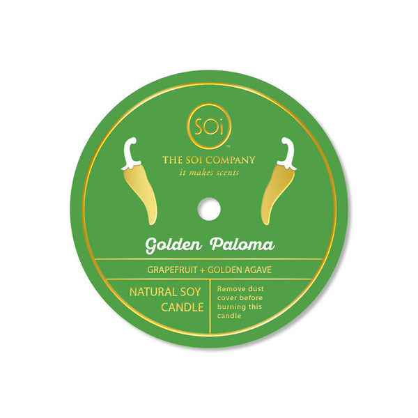 Golden Paloma 12oz Yellow Pepper Confetti Candle - Lulu Bella Boutique