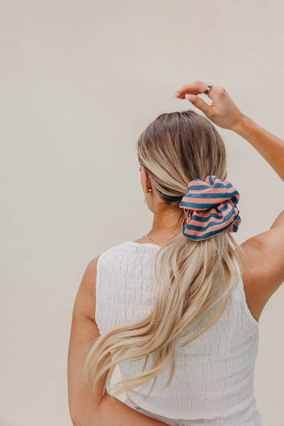 COOL MOM GROMMET SCRUNCHIE - Lulu Bella Boutique